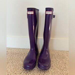Purple Hunter Boots